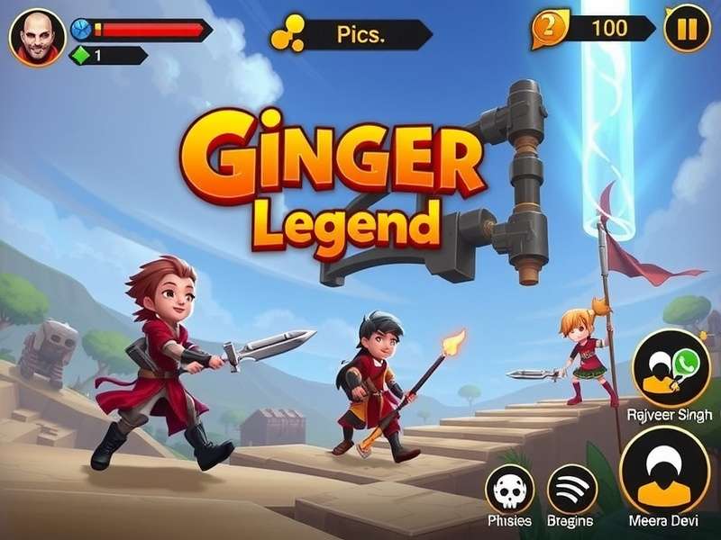 Ginger Rush Legend World Map