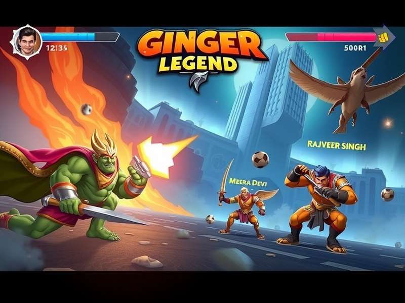 Ginger Rush Legend Gameplay