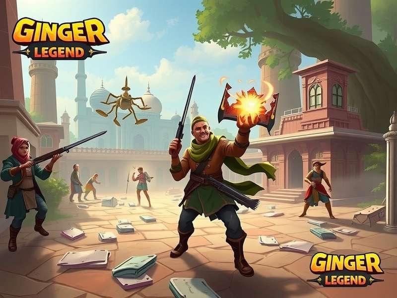 Ginger Rush Legend Battle Scene